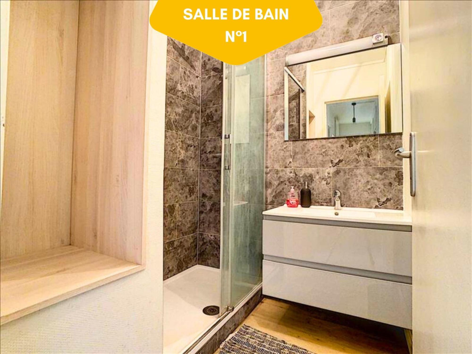 Ideal Groupe - Grands Espaces - 4 Chambres - Parking Gratuit - Proche Centre, Gare & Transports - Wifi - Offre Special De Reduction Jusqu'A -50 Le Mans Bagian luar foto